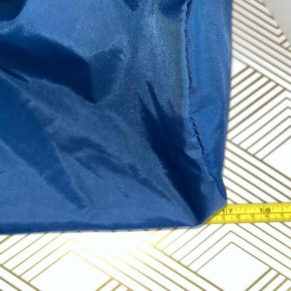 Vintage Illinois Bell Men's Duffel Bag‎ Medium Size Blue White Weekenders Travel - Picture 7 of 9